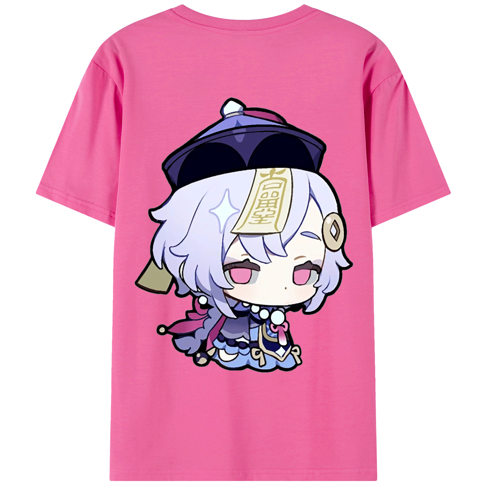 げんし神 七七 なな  genshin Nana レディース半袖Tシャツ(バックプリント)